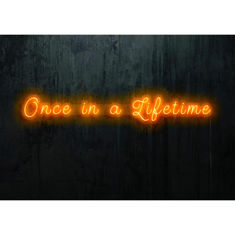 Carteles de Neón Led - Luces de neón "One in a Lifetime"